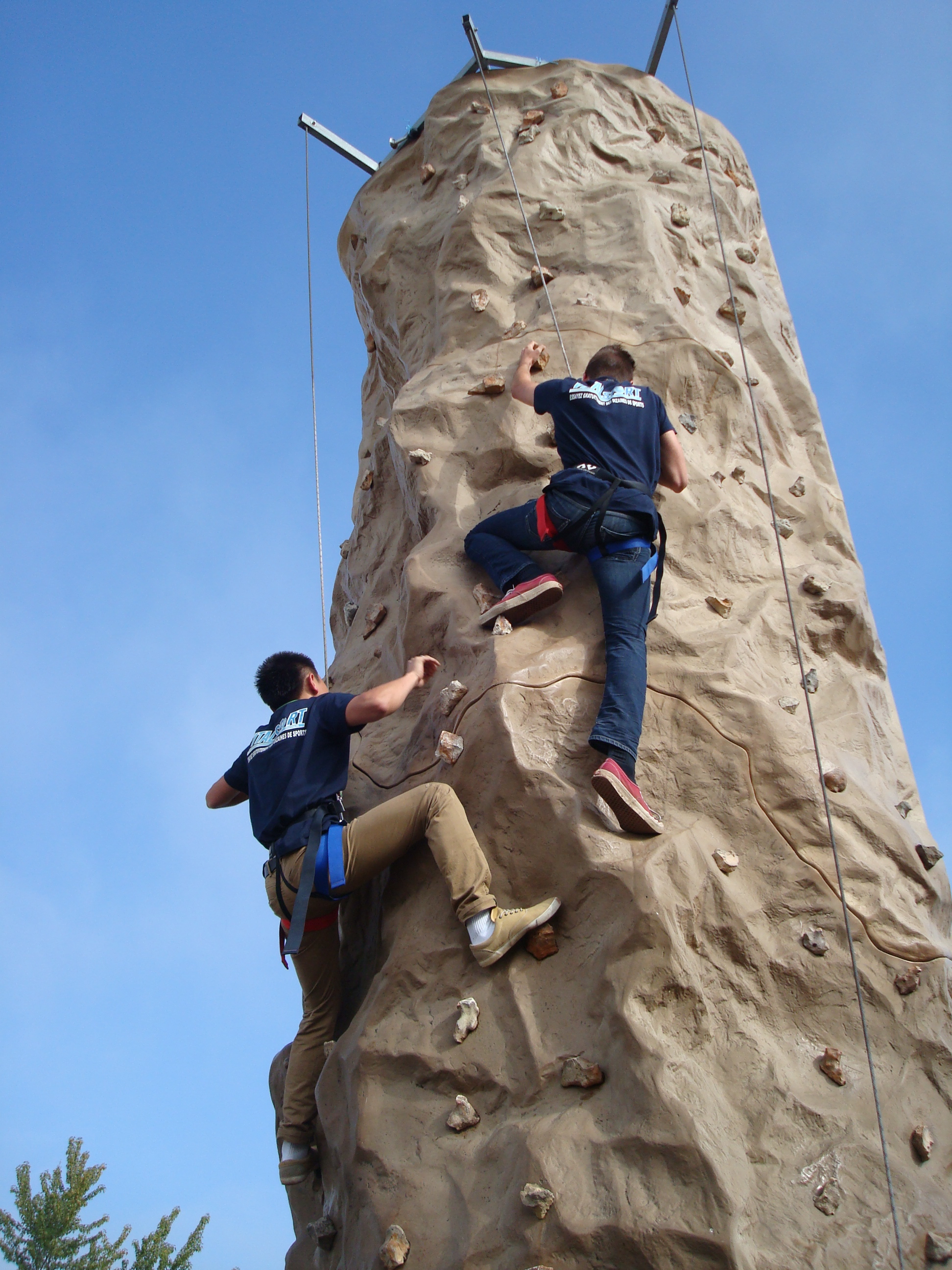 Mur d'escalade mobile - Air Acro Loisirs